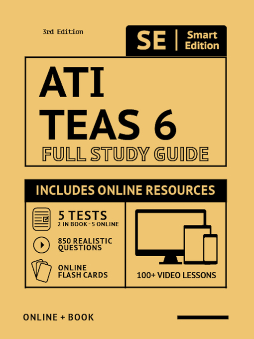 Title details for ATI TEAS 6 Full Study Guide 2021-2022 by Smart Edition Media - Available